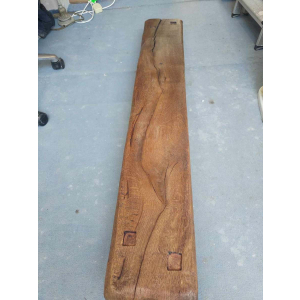 Focus Solid Oak Great Beam 48" Medium Waxed With Indents & Easy Fix Kit