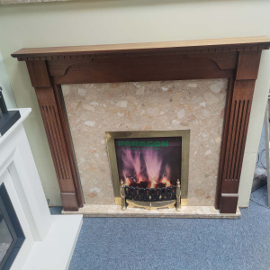 Joanne Surround + Marfil Back Panel & Hearth